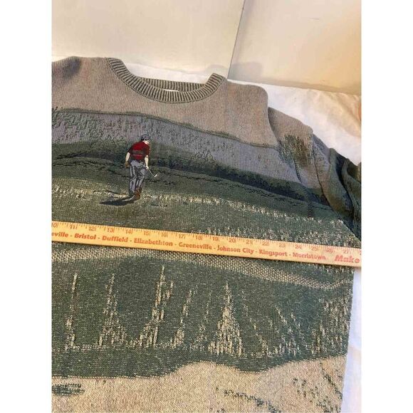 Cypress Links xxl Golf Sweater Ugly Christmas Golfer Greens crewneck VTG - Picture 4 of 6